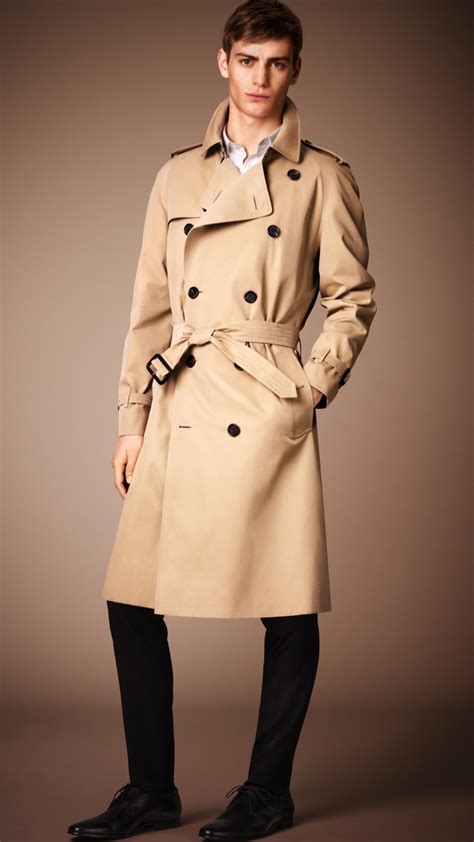 herren burberry trenchcoat preise|Burberry kensington trench coats.